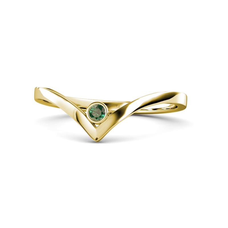 Shana Delicat Round Lab Created Alexandrite 