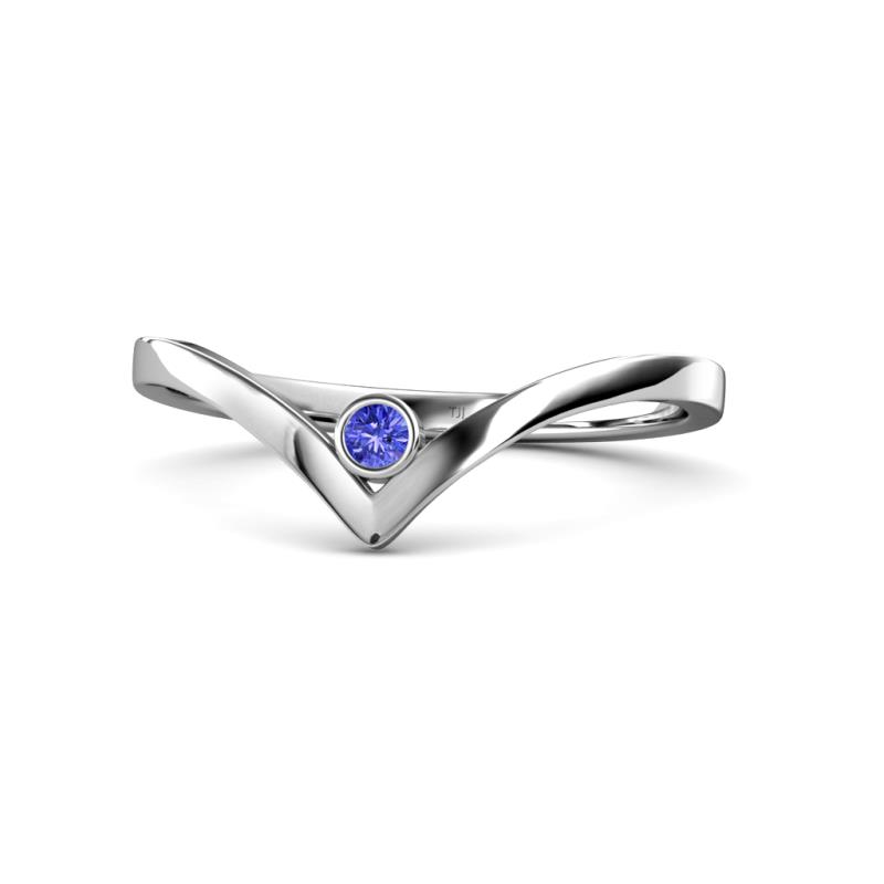 Shana Bold Solitaire Round Tanzanite 