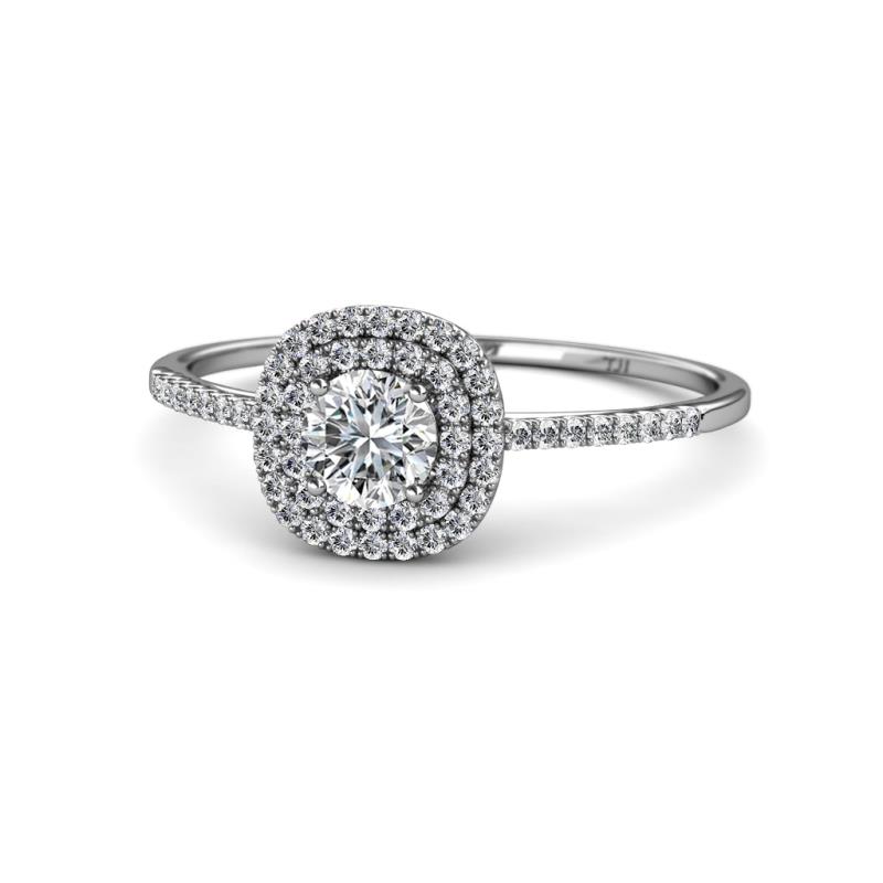 Marilyn Prima Round Diamond 0.85 ctw Halo Engagement Ring 