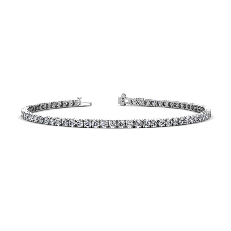 Leslie 2.70 mm Diamond Eternity Tennis Bracelet 