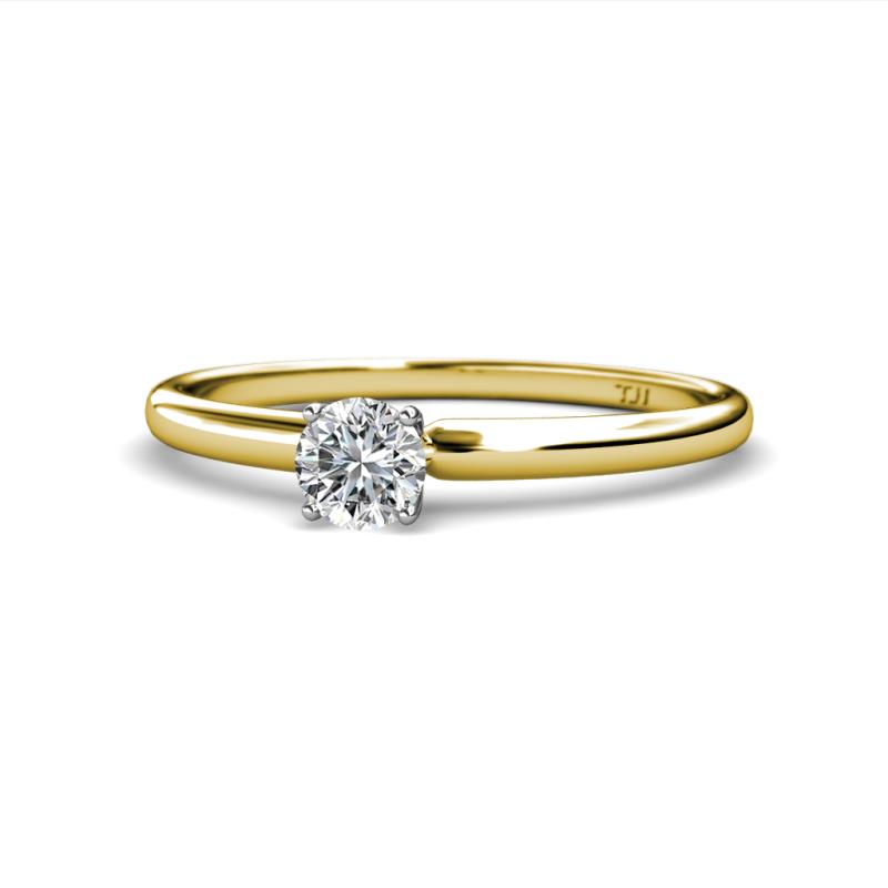 Livana Round IGI Certified Lab Grown Diamond 0.75 ct Solitaire Engagement Ring 