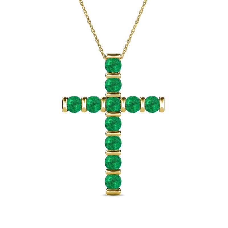Amen Emerald Cross Pendant 