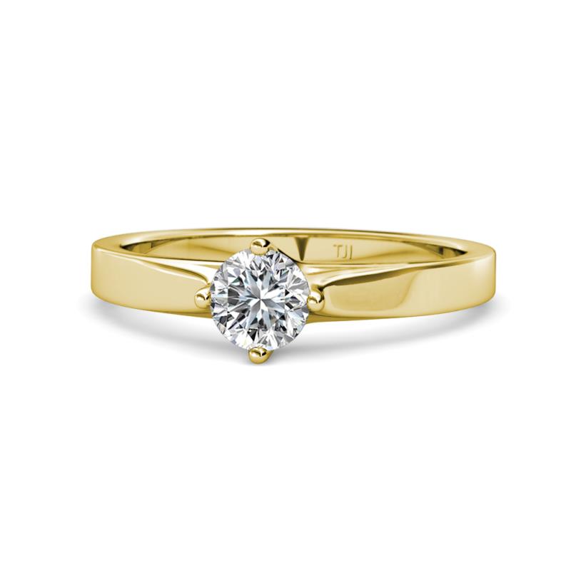 Neve Signature Diamond 4 Prong Solitaire Engagement Ring 