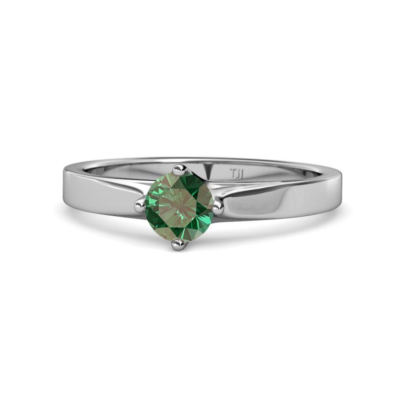 Neve Signature Lab Created Alexandrite 4 Prong Solitaire Engagement Ring 