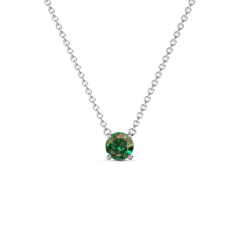 Juliana 4.50 mm Round Lab Created Alexandrite Solitaire Pendant Necklace 