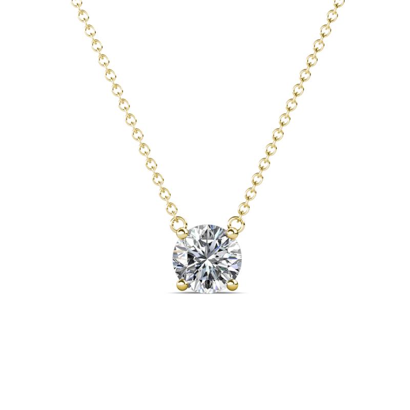 Juliana 5.80 mm Round Lab Grown Diamond Solitaire Pendant Necklace 