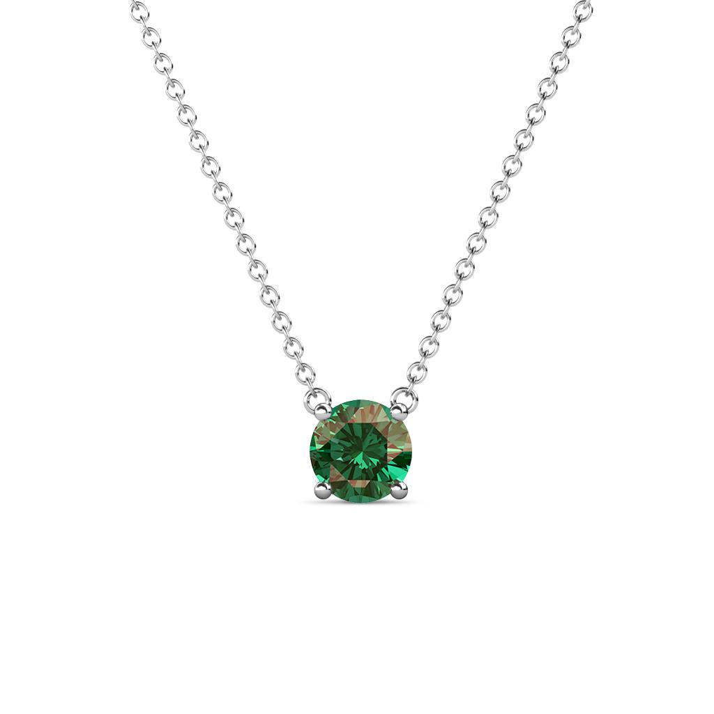 Juliana 5.40 mm Round Lab Created Alexandrite Solitaire Pendant Necklace 