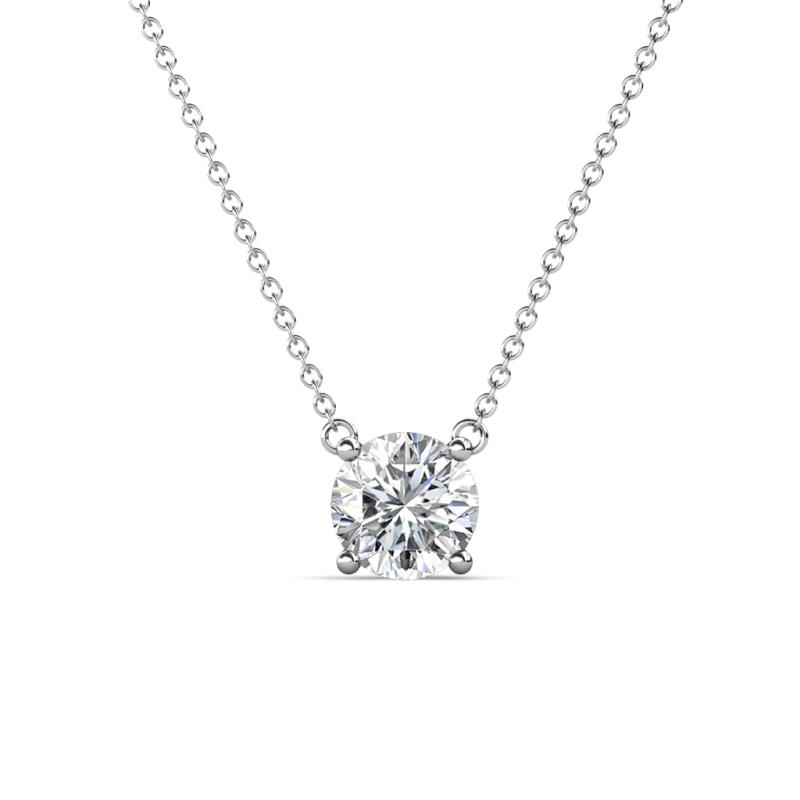 Juliana 1.25 ctw GIA Certified Natural Diamond Solitaire Pendant Necklace 