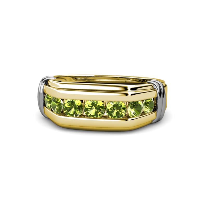 peridot stone ring 8.00 Carat 9.25 ratti Certified Natural Green Peridot  ring Gemstone Gold Plated Adjustable