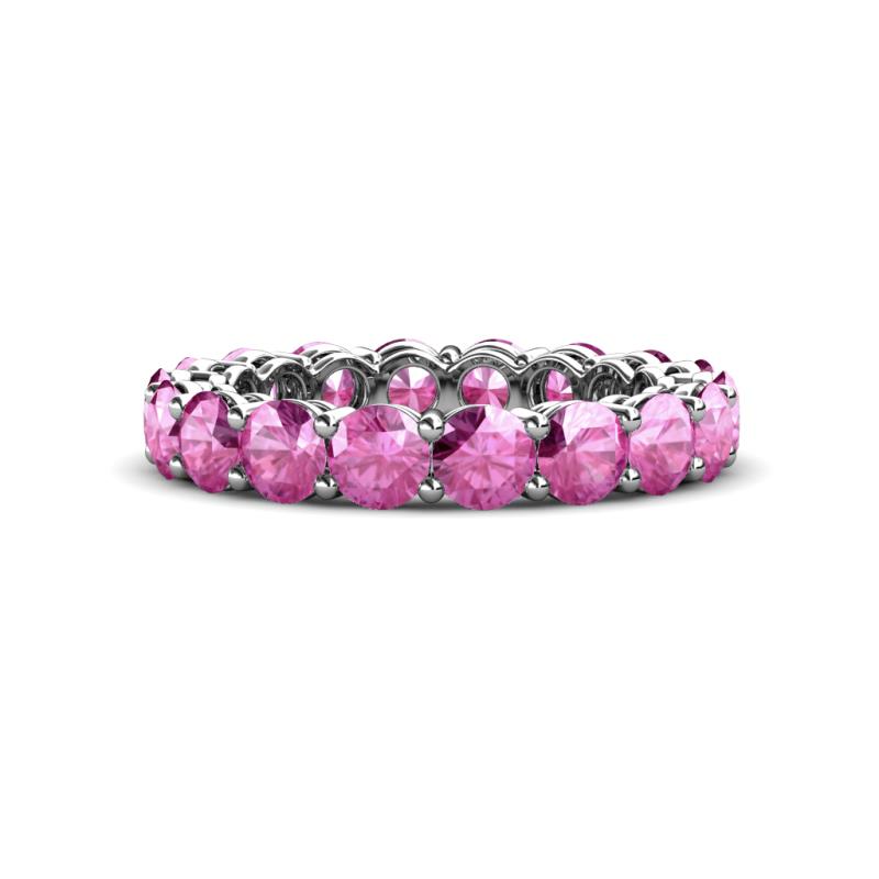 Tiffany 4.00 mm Pink Sapphire Eternity Band 