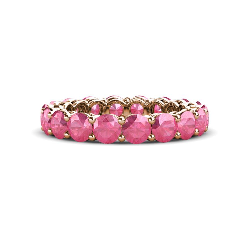 Tiffany 4.00 mm Pink Tourmaline Eternity Band 