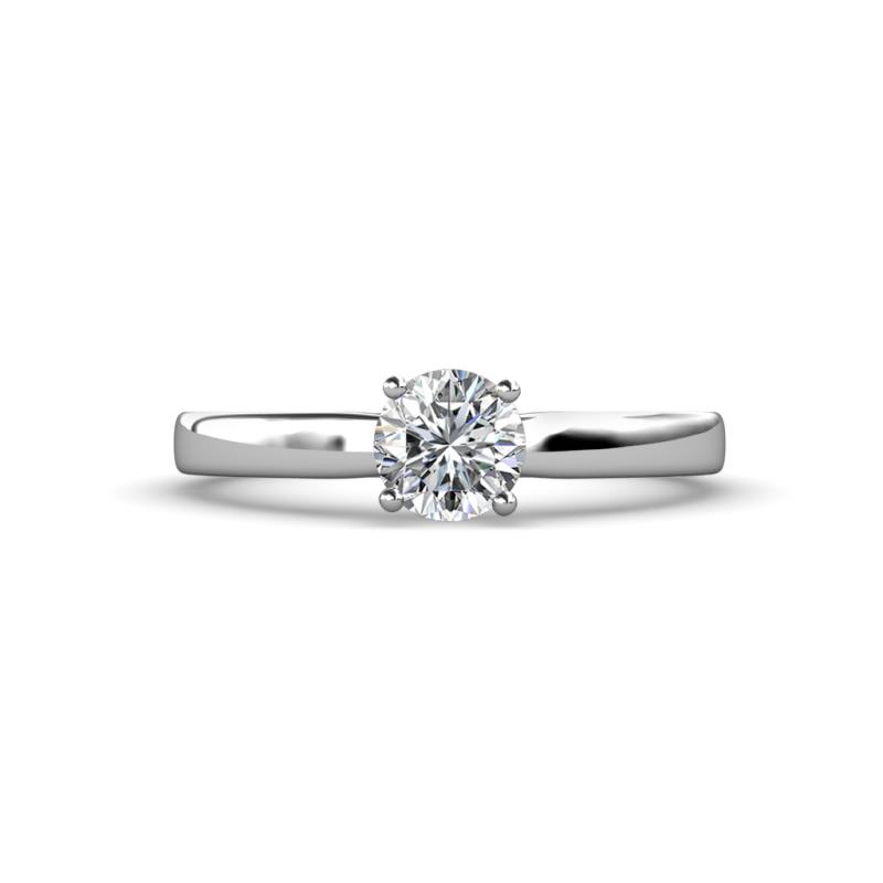 Annora Forever One Moissanite Solitaire Engagement Ring 