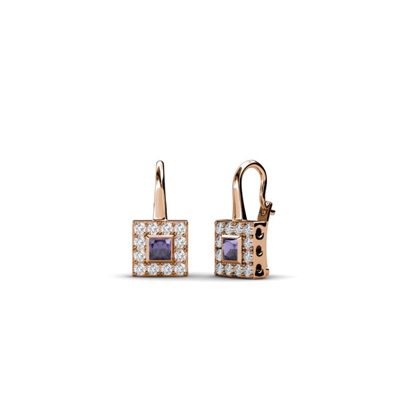 Esme Iolite Dangling Earrings 