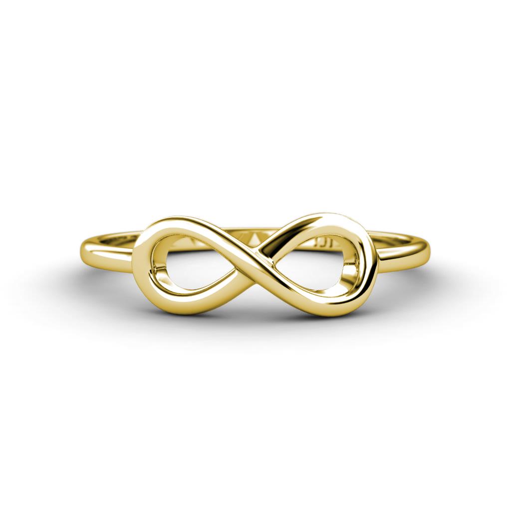 Evanna Classic Infinity Minimalist Promise Ring 