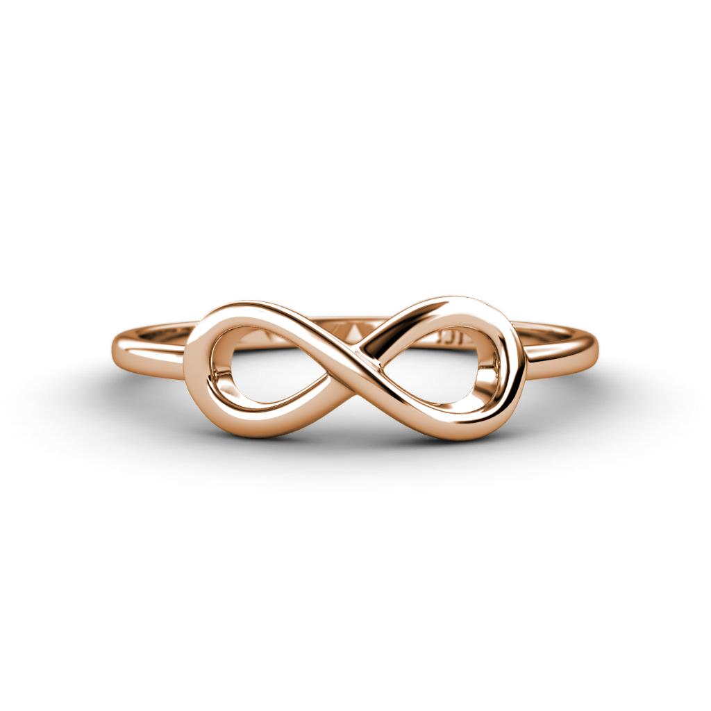 Buy Infinity Stone Gold Ring, Infinity Sign Stackable Rings for Women,  Cubic Zirconia Infinity Ring, Dainty Engagement Ring, Forever Gift Online  in India - Etsy