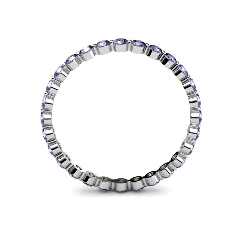 Valerie Floating Tanzanite Womens Eternity Ring Stackable 3/4 ctw ...