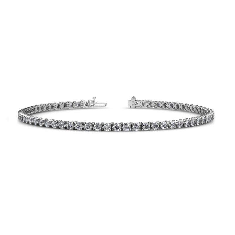 Cliona 2.40 mm Diamond Eternity Tennis Bracelet 