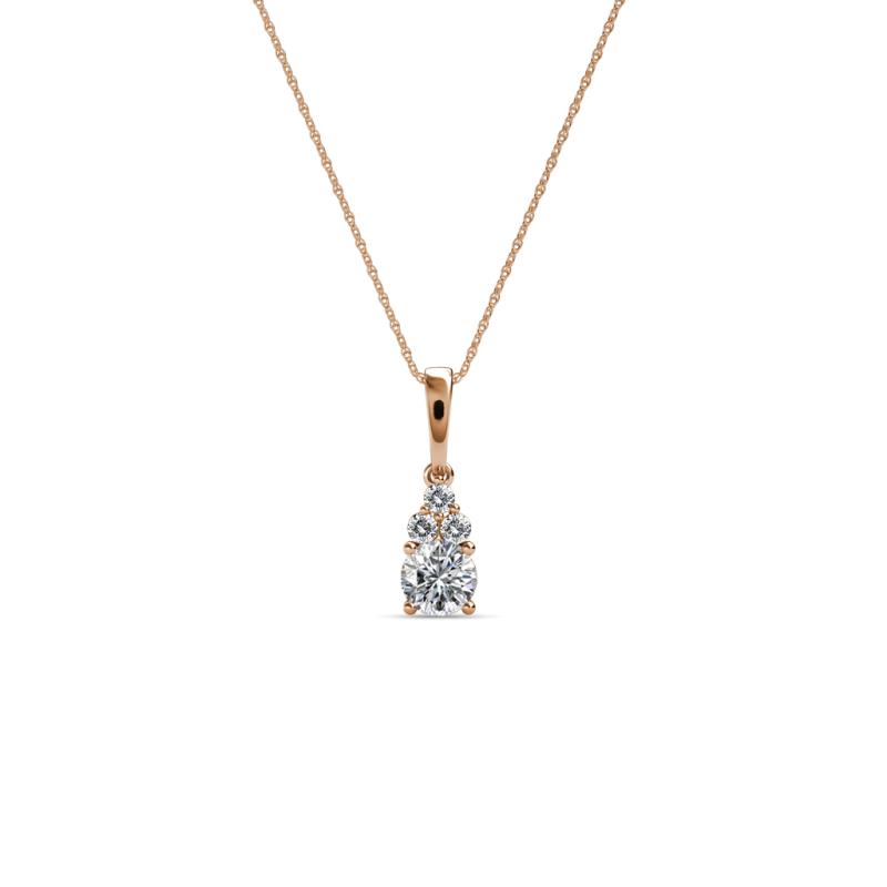 Ofra Round Diamond Pendant 