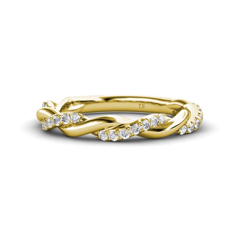 Colette Diamond Wedding Band 