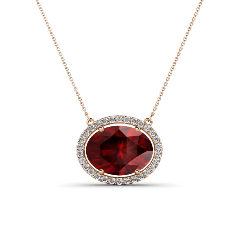 3.00ct Pear Cut Pink Diamond Halo Pendant, Bridal Diamond Necklace