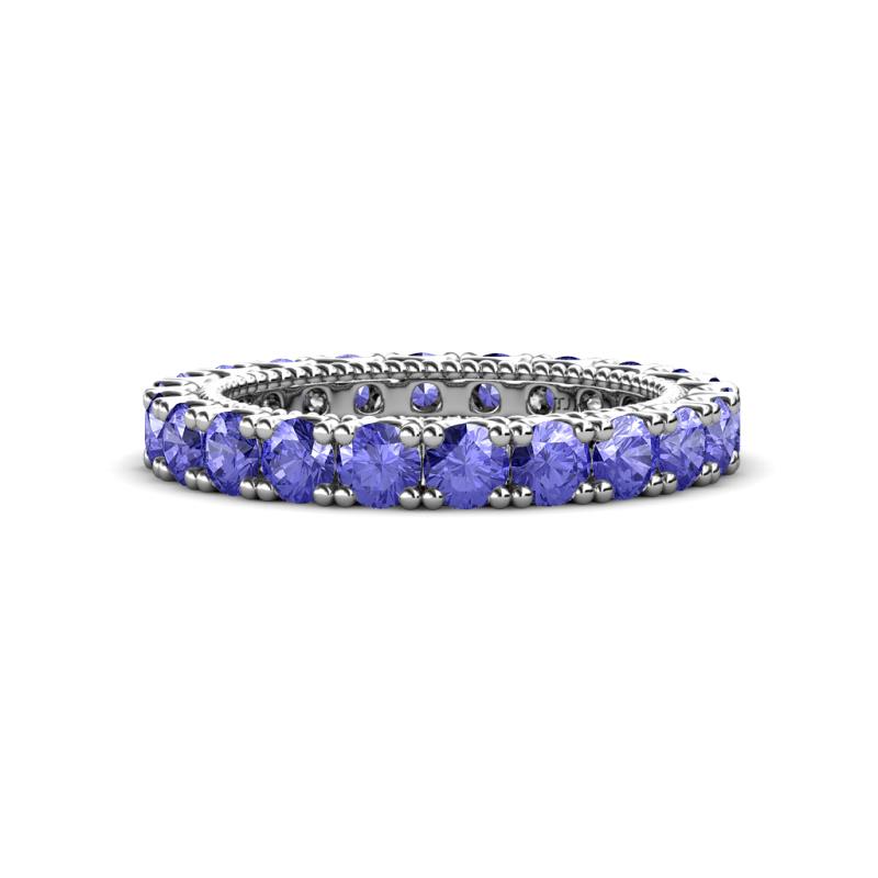 Ellen 3.00 mm Tanzanite Eternity Band 