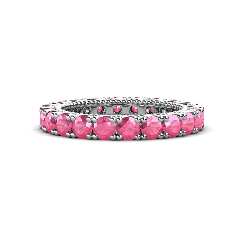 Ellen 3.00 mm Pink Tourmaline Eternity Band 