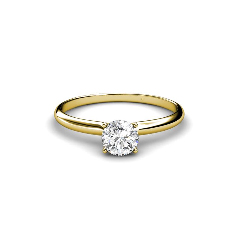 Solus 0.50 ct IGI Certified Lab Grown Diamond Round (5.00 mm) Solitaire Engagement Ring  