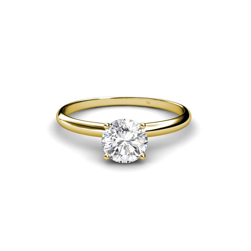 Solus 0.80 ct IGI Certified Lab Grown Diamond Round (6.00 mm) Solitaire Engagement Ring  