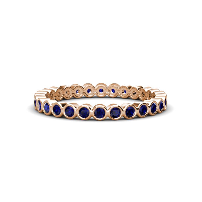 Zhuri 2.00 mm Blue Sapphire Eternity Band 