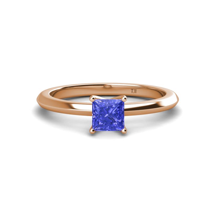 Zelda Princess Cut 5.5mm Tanzanite Solitaire Engagement Ring 