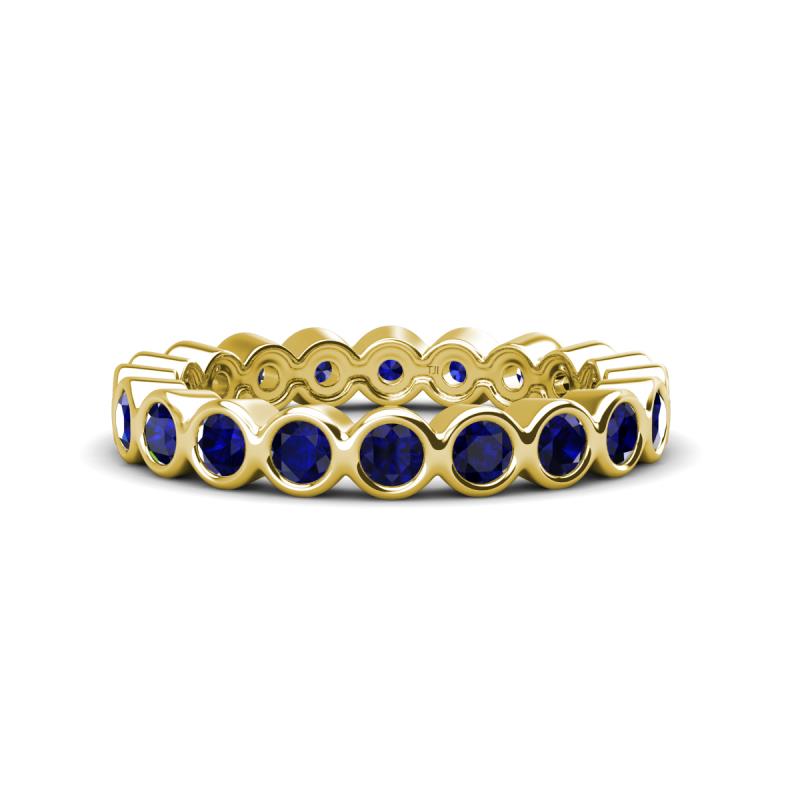 Zhuri 2.70 mm Blue Sapphire Eternity Band 