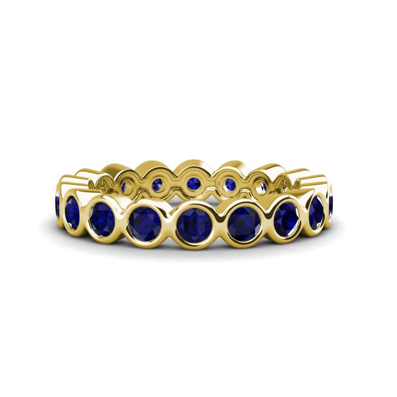 Zhuri 3.00 mm Blue Sapphire Eternity Band 