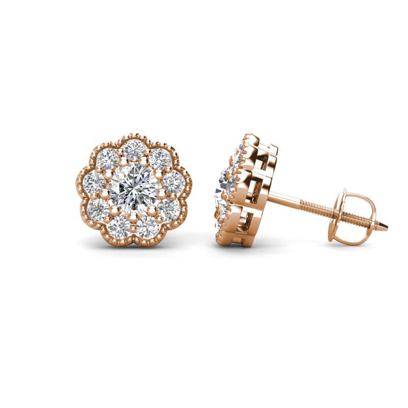 Forever brilliant deals moissanite earrings