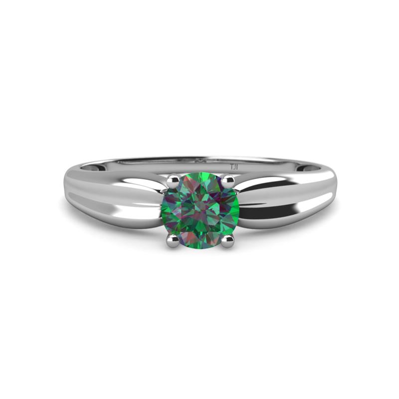 Kelila 6.50 mm Round Lab Created Alexandrite Solitaire Engagement Ring 