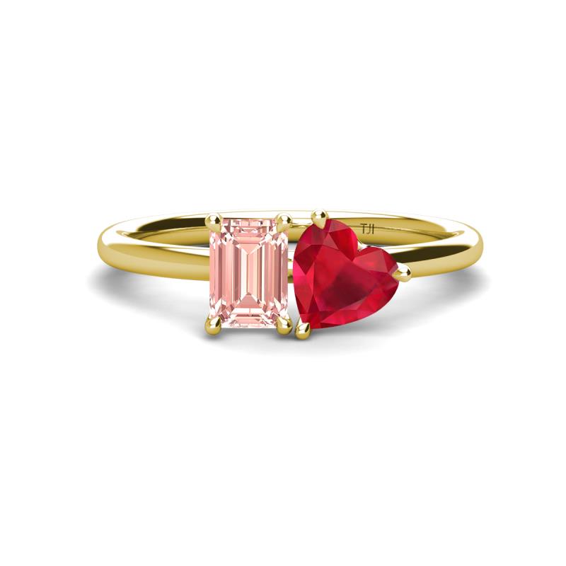 Morganite shipping and Ruby Ring