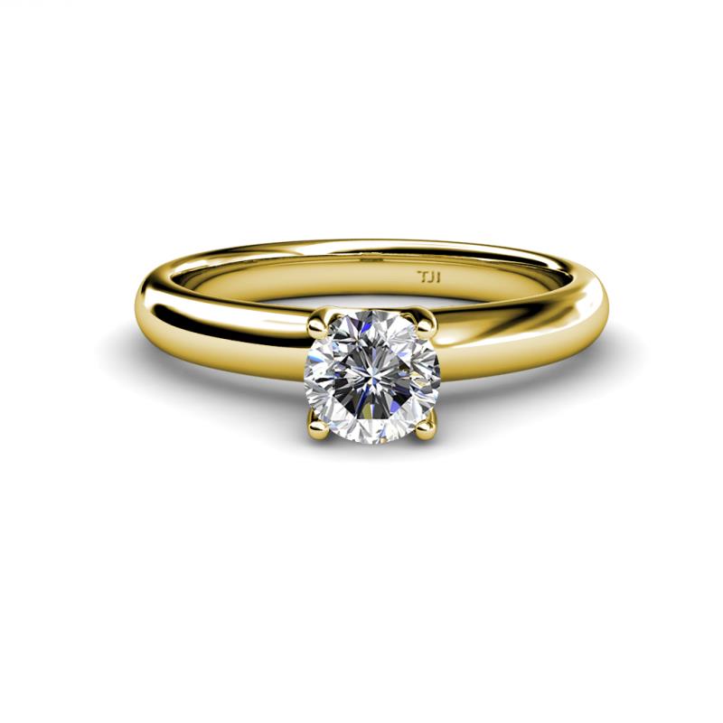 Bianca 1.00 ct IGI Certified Lab Grown Diamond Round (6.50 mm) Solitaire Engagement Ring 