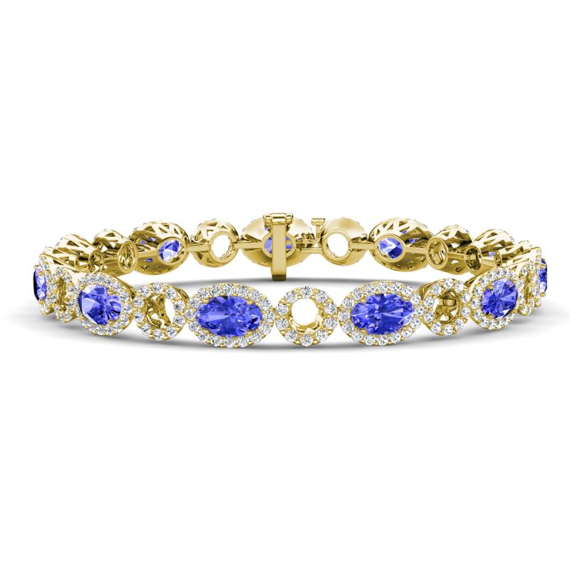 Tanzanite Diamond Bracelet – niaj by shradha
