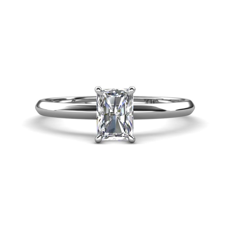 Elodie IGI Certified 7x5 mm Radiant Lab Grown Diamond Solitaire Engagement Ring 