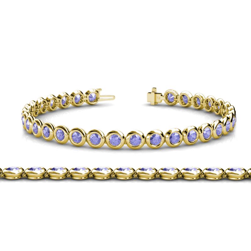 Quon Tanzanite Tennis Bracelet 