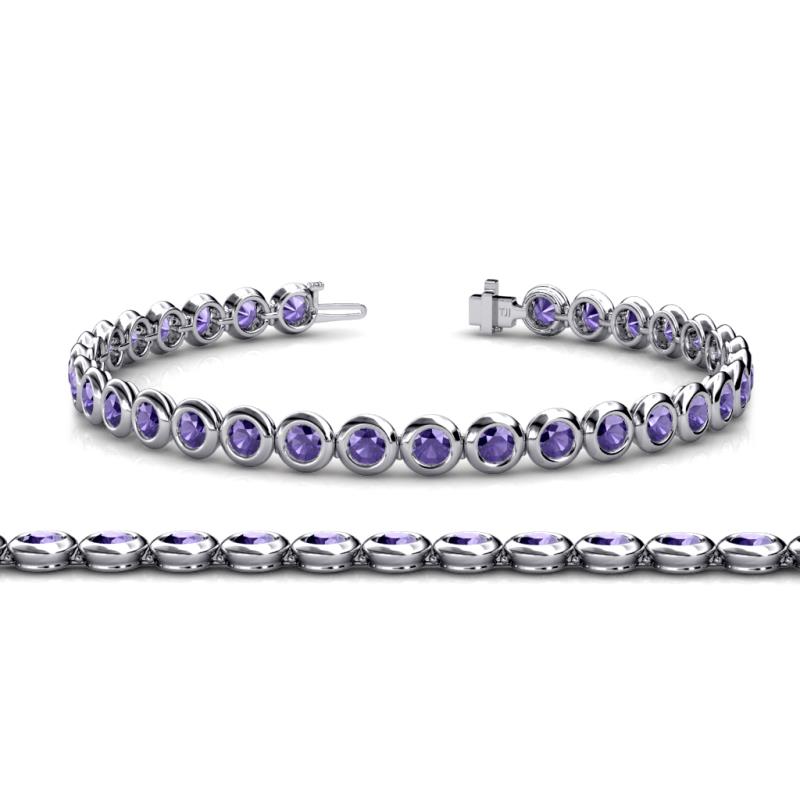 Quon Iolite Tennis Bracelet 