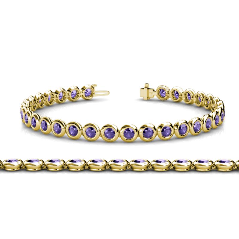 Quon Iolite Tennis Bracelet 