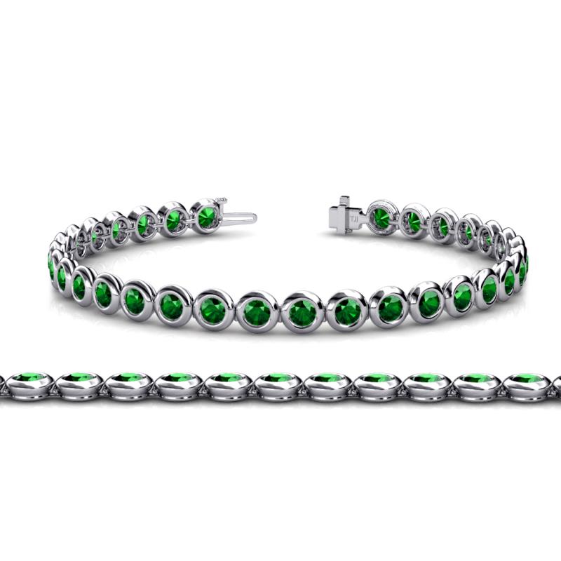 Quon Emerald Tennis Bracelet 