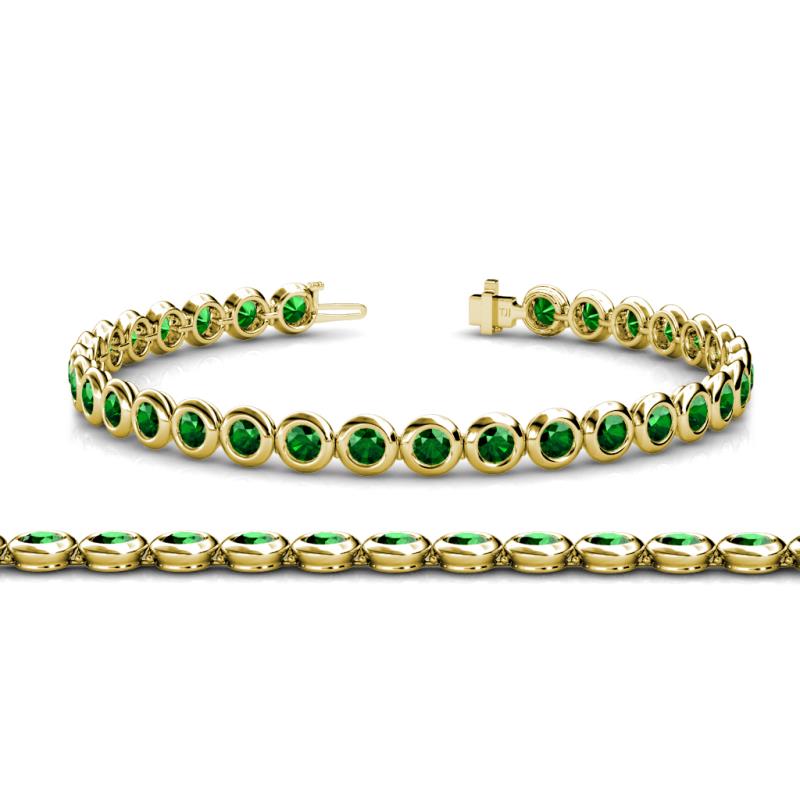 Quon Emerald Tennis Bracelet 