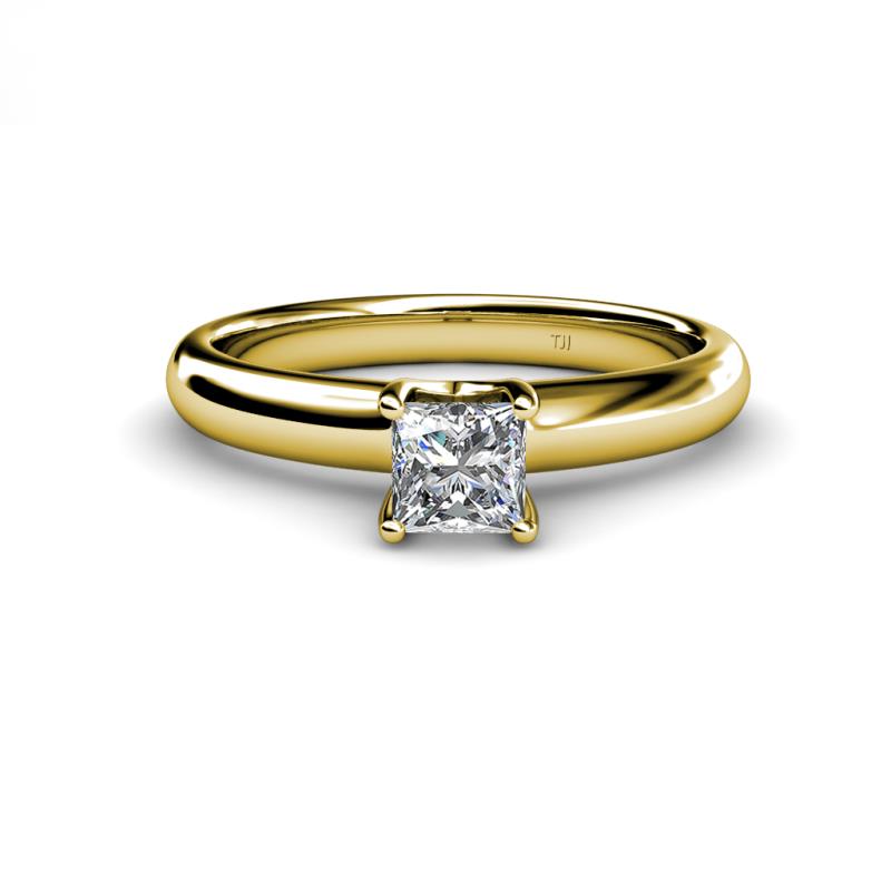 Bianca 1.00 ct IGI Certified Lab Grown Diamond Princess Cut (5.50 mm) Solitaire Engagement Ring  
