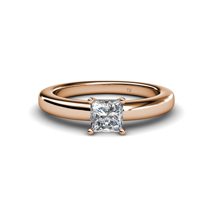 Kyle 1.00 ct IGI Certified Lab Grown Diamond Princess Cut (5.50 mm) Solitaire Engagement Ring  