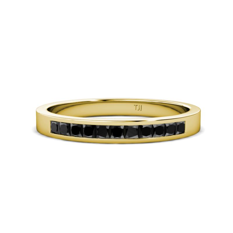 Aaryn 2.00 mm Black Diamond Wedding Band 