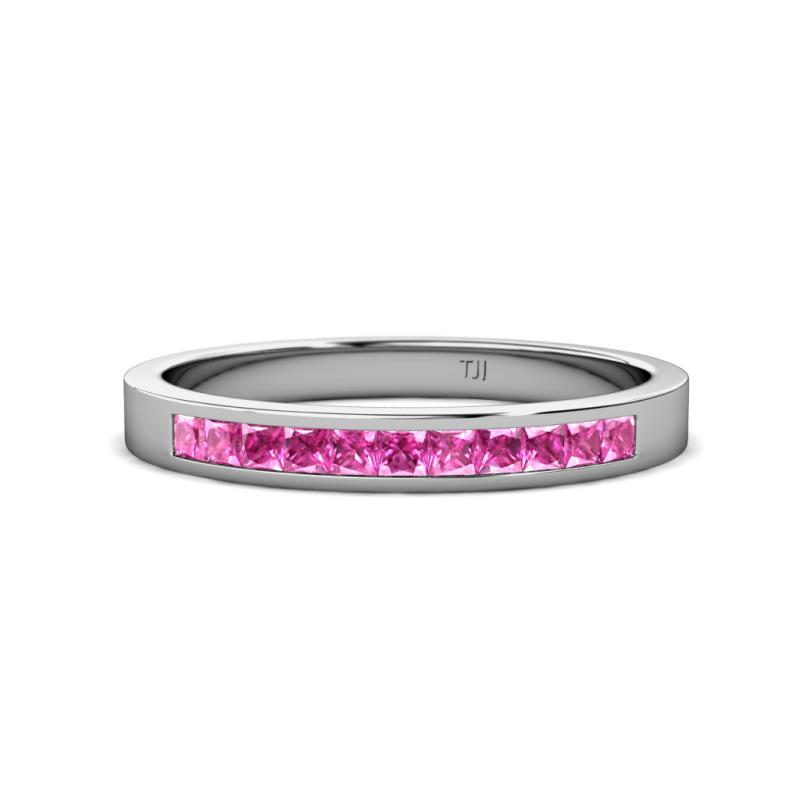 Aaryn 2.00 mm Pink Sapphire Wedding Band 