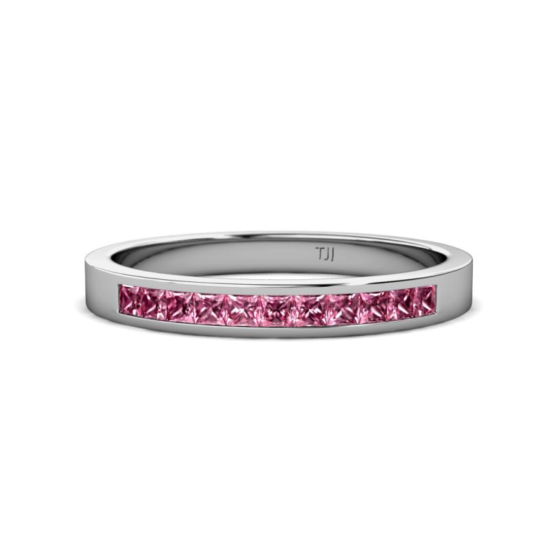 Aaryn 2.00 mm Pink Tourmaline Wedding Band 