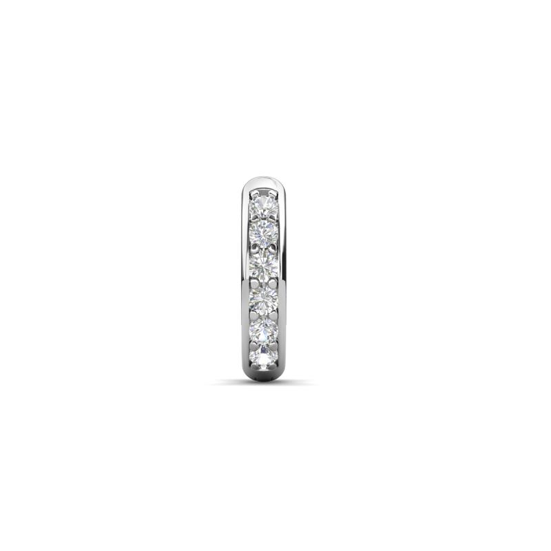 Cianna 0.15 ctw Petite Single Huggie Earring in Natural Diamond 