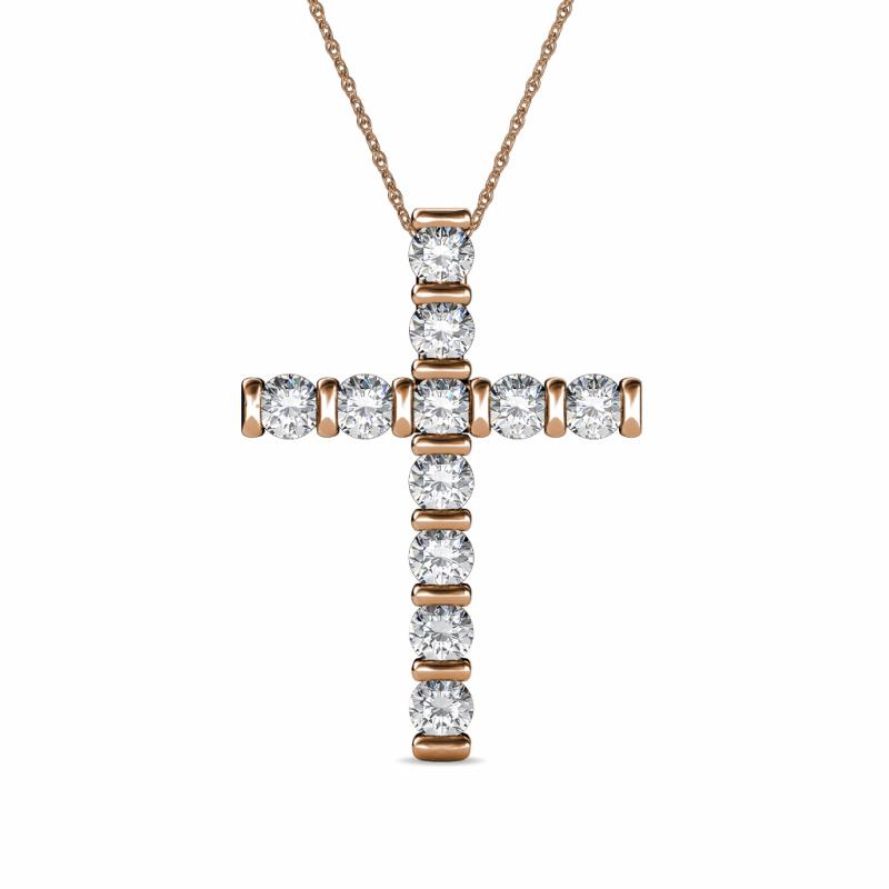 Amen Diamond Cross Pendant 
